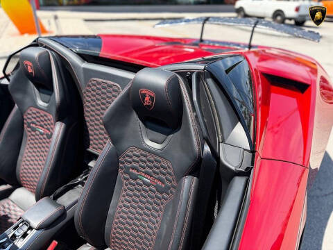 2019 Lamborghini Huracan LP 580-2 Spyder