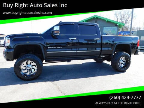 2016 GMC Sierra 2500HD for sale at Buy Right Auto Sales Inc in Fort Wayne IN