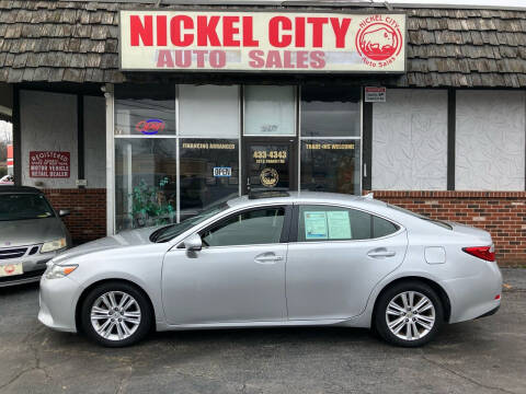 2014 Lexus ES 350 for sale at NICKEL CITY AUTO SALES in Lockport NY