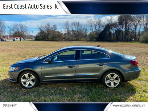 2014 Volkswagen CC for sale at East Coast Auto Sales llc in Virginia Beach VA