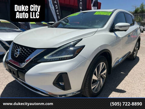 2021 Nissan Murano for sale at Duke City Auto LLC in Gallup NM