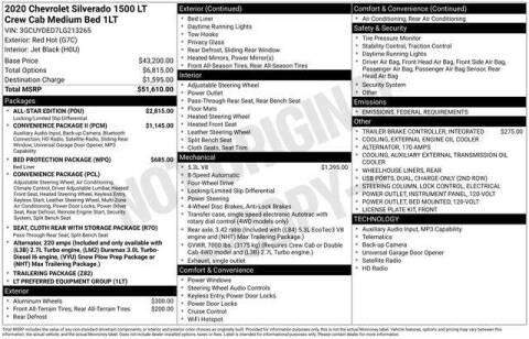 2020 Chevrolet Silverado 1500