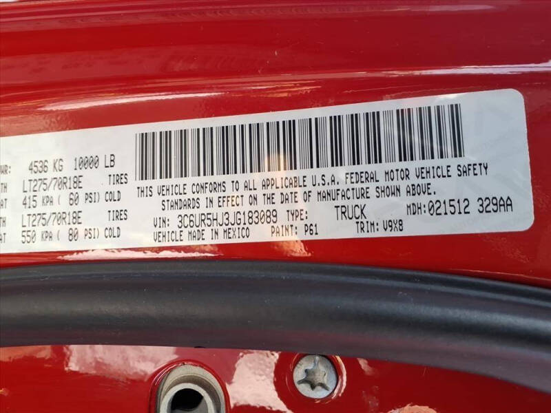 2018 RAM 2500 Tradesman