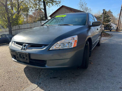 2003 Honda Accord for sale at STURBRIDGE CAR SERVICE CO in Sturbridge MA