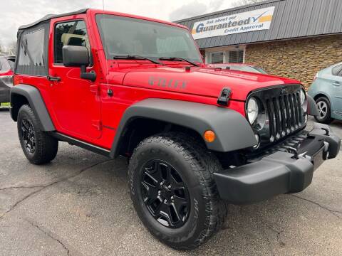 2016 Jeep Wrangler for sale at Approved Motors in Dillonvale OH
