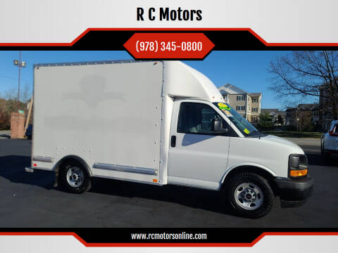 2017 GMC Savana for sale at R C Motors in Lunenburg MA