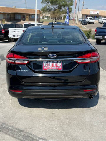 2018 Ford Fusion SE