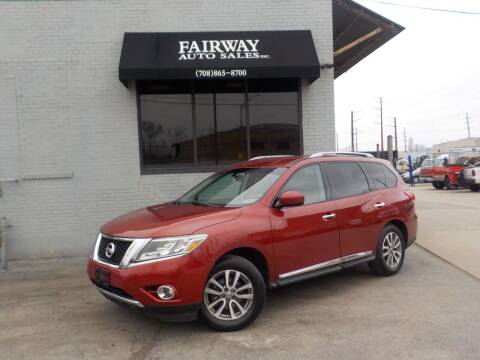 2013 Nissan Pathfinder for sale at FAIRWAY AUTO SALES, INC. in Melrose Park IL