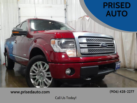2014 Ford F-150 for sale at PRISED AUTO in Gladstone MI