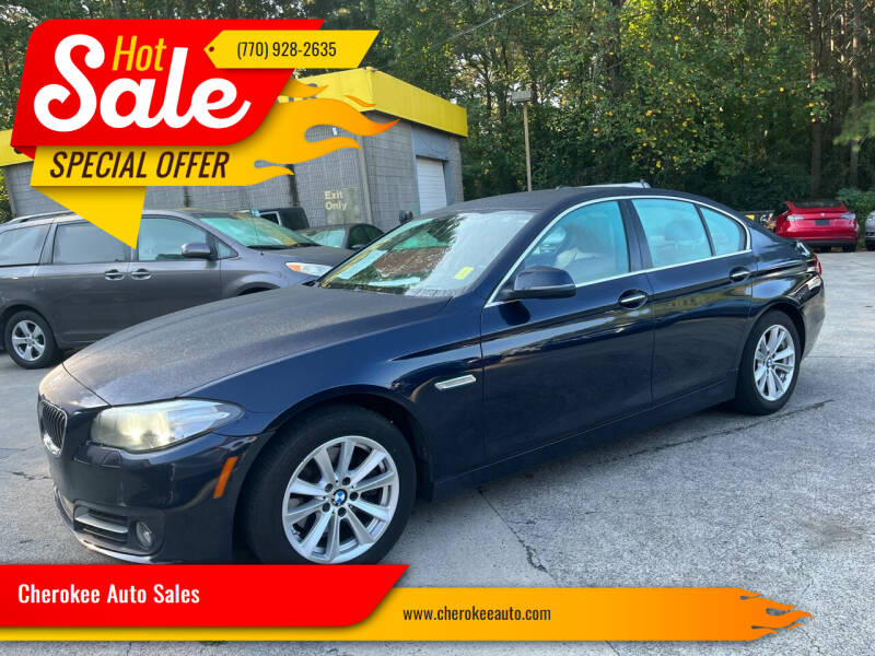 2015 BMW 5 Series for sale at Cherokee Auto Sales in Acworth GA