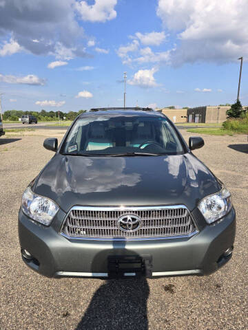 2008 Toyota Highlander Hybrid for sale at Bliss Auto LLC in Saint Francis MN