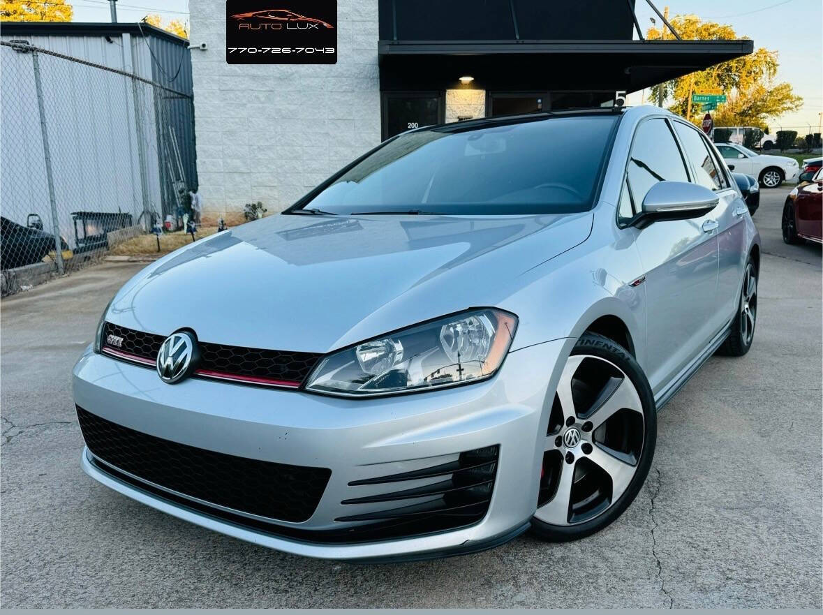 2015 Volkswagen Golf GTI for sale at AUTO LUX INC in Marietta, GA