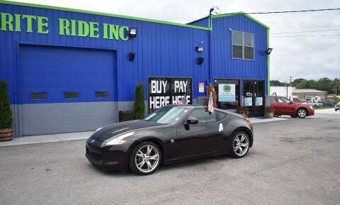 2010 Nissan 370Z for sale at Rite Ride Inc 2 in Shelbyville TN