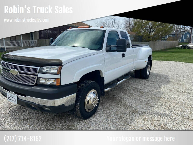 2006 Chevrolet Silverado 3500 for sale at Robin's Truck Sales in Gifford IL