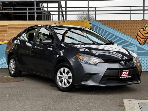 2014 Toyota Corolla for sale at Friesen Motorsports in Tacoma WA