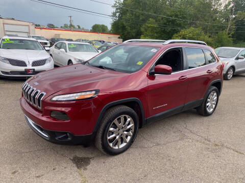 2017 Jeep Cherokee for sale at Lil J Auto Sales in Youngstown OH