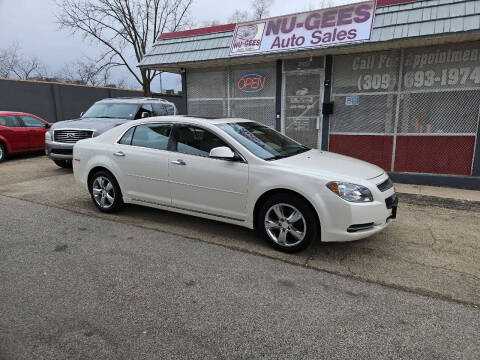 2012 Chevrolet Malibu for sale at Nu-Gees Auto Sales LLC in Peoria IL