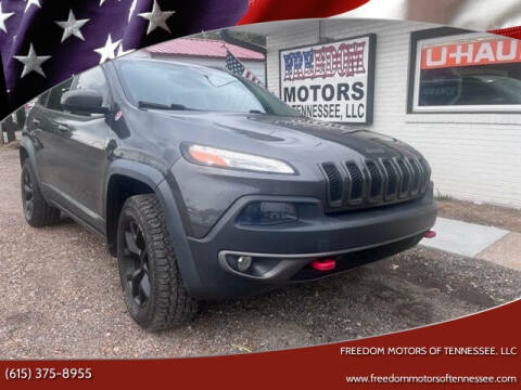 2015 Jeep Cherokee for sale at Freedom Motors of Tennessee, LLC in Dickson TN