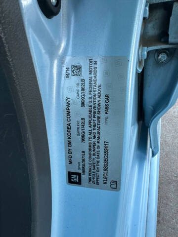 2014 Chevrolet Spark EV 2LT