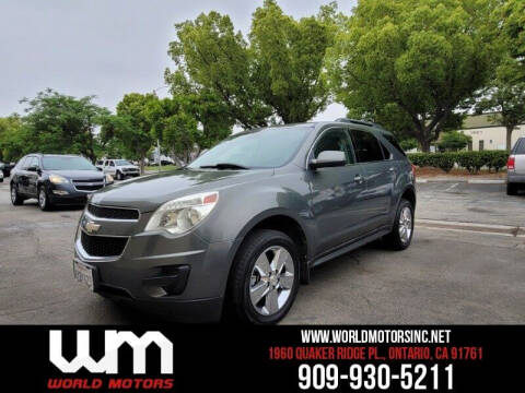 2012 Chevrolet Equinox for sale at World Motors INC in Ontario CA
