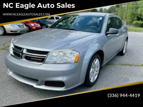 2014 Dodge Avenger for sale at NC Eagle Auto Sales in Winston Salem NC