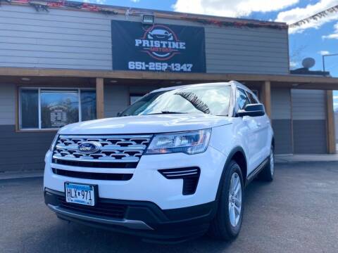 2019 Ford Explorer for sale at Pristine Motors in Saint Paul MN