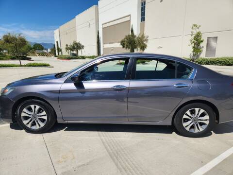 2015 Honda Accord for sale at E and M Auto Sales in Bloomington CA