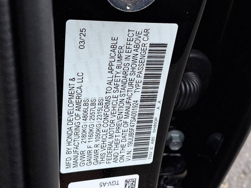 2025 Acura TLX w/Tech