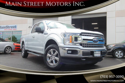 2018 Ford F-150 for sale at Main Street Motors Inc. in Chantilly VA