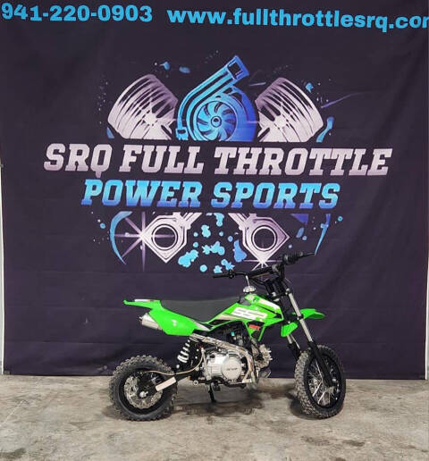 2022 SSR Motorsports SR110DX for sale at SRQ Full Throttle Power Sports in BRADENTON, FL