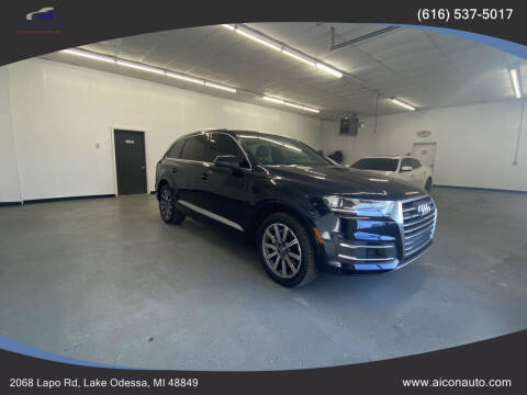 2018 Audi Q7 for sale at Icon Auto Group in Lake Odessa MI