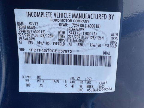 2012 Ford F-450 Super Duty