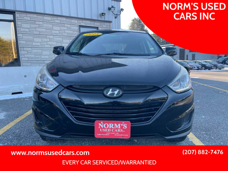 2015 Hyundai Tucson for sale at NORM'S USED CARS INC in Wiscasset ME