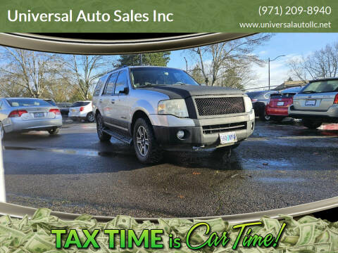 2007 Ford Expedition for sale at Universal Auto Sales Inc in Salem OR