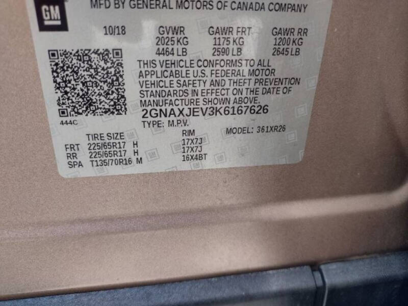 2019 Chevrolet Equinox LT