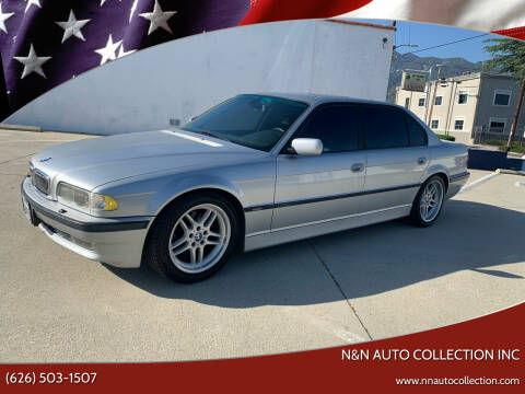 2001 BMW 7 Series for sale at n&n auto collection inc in Pasadena CA