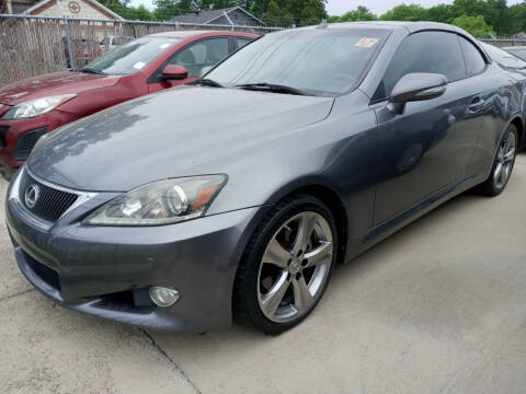 2012 Lexus IS 250C for sale at Auto Haus Imports in Grand Prairie TX