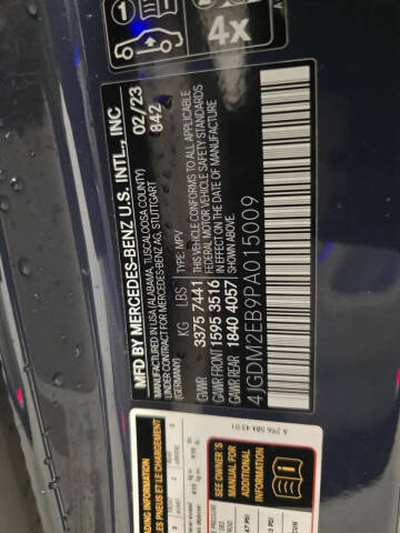 2023 Mercedes-Benz EQS EQS 450 4MATIC