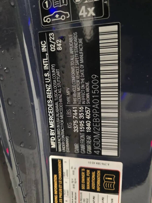 2023 Mercedes-Benz EQS EQS 450 4MATIC