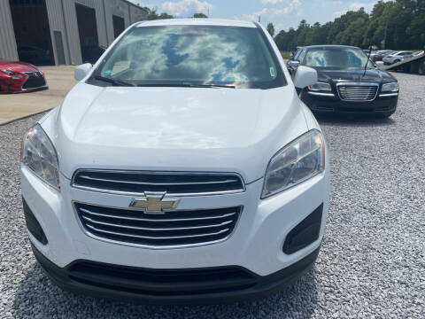 2015 Chevrolet Trax for sale at Alpha Automotive in Odenville AL