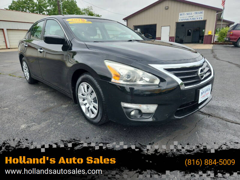 2015 Nissan Altima for sale at Holland's Auto Sales in Harrisonville MO