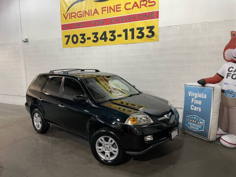 2005 Acura MDX for sale at Virginia Fine Cars in Chantilly VA