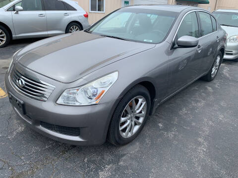 2009 Infiniti G37 Sedan for sale at REDA AUTO PORT INC in Villa Park IL