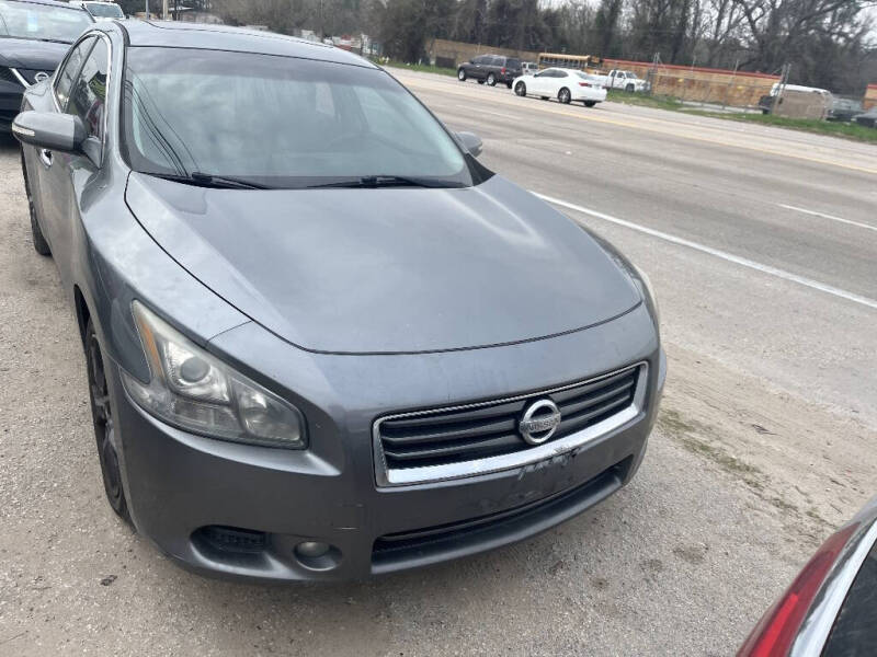 2014 Nissan Maxima for sale at SCOTT HARRISON MOTOR CO in Houston TX