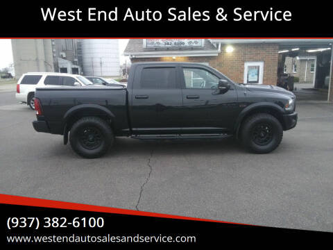 2017 RAM 1500 for sale at West End Auto Sales & Service in Wilmington OH