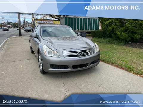 2008 Infiniti G35 for sale at Adams Motors INC. in Inwood NY