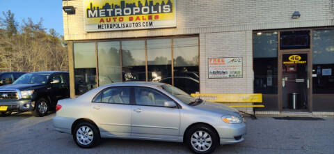 2003 Toyota Corolla for sale at Metropolis Auto Sales in Pelham NH