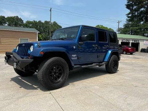 2009 Jeep Wrangler Unlimited for sale at C & C Auto Sales & Service Inc in Lyman SC