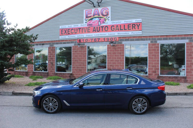 2018 BMW 5 Series for sale at EXECUTIVE AUTO GALLERY INC in Walnutport PA
