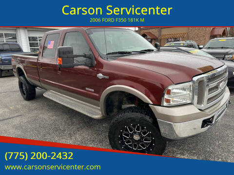 2006 Ford F-350 Super Duty for sale at Carson Servicenter in Carson City NV